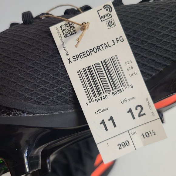 NEW Adidas x Speedportal.3 FG Soccer Cleats GW8453 Size 11 Black main image 8